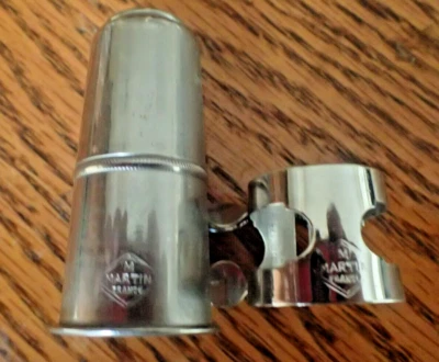 NUEVO CLARINETE SOPRANINO LIGADURA Y TAPA MARTIN NICKLE DE ALTA RESISTENCIA Eb Foto 1 de 4