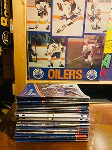 Edmonton Oiler Hockey Programs 38/40 Near FULL SEASON 1981-82 GRETZKY 50 in 39 - Picture 1 of 19