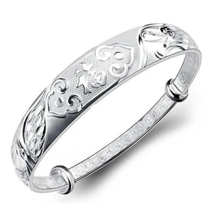  bracelets sterling silver female Old Phoenix silver Bangle - Picture 1 of 2