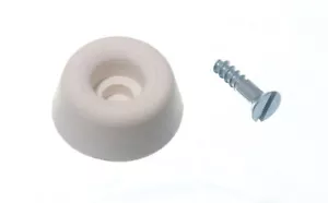 Neu 500 X Gummi Sitz Tür Puffer Stück Weiß 19mm 3/4&Quot Onestopdiy - HD - Bild 1 von 1