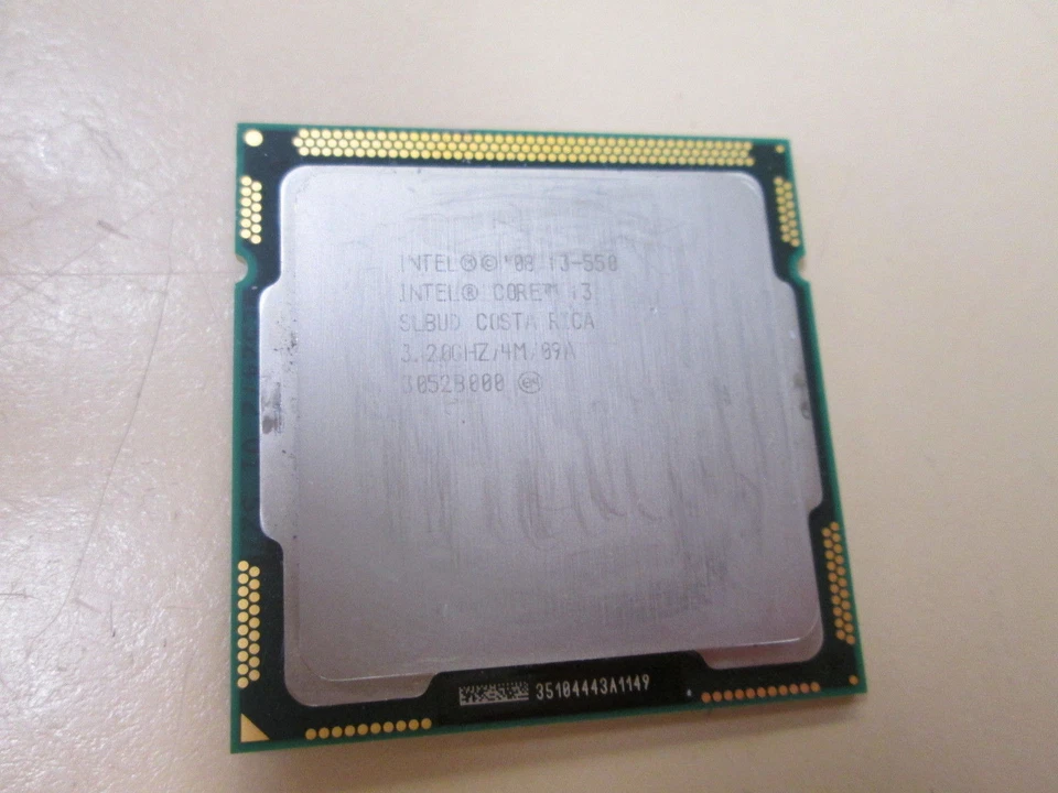 INTEL i3-550 Core i3 Socket 1156 CPU Processor  Dell Inspirion 550 - Image 1 of 1