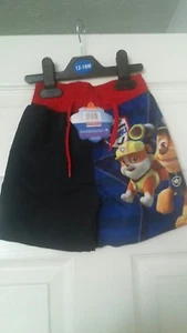 Paw Patrol Swimming Shorts Size 12-18ms - Picture 1 of 1
