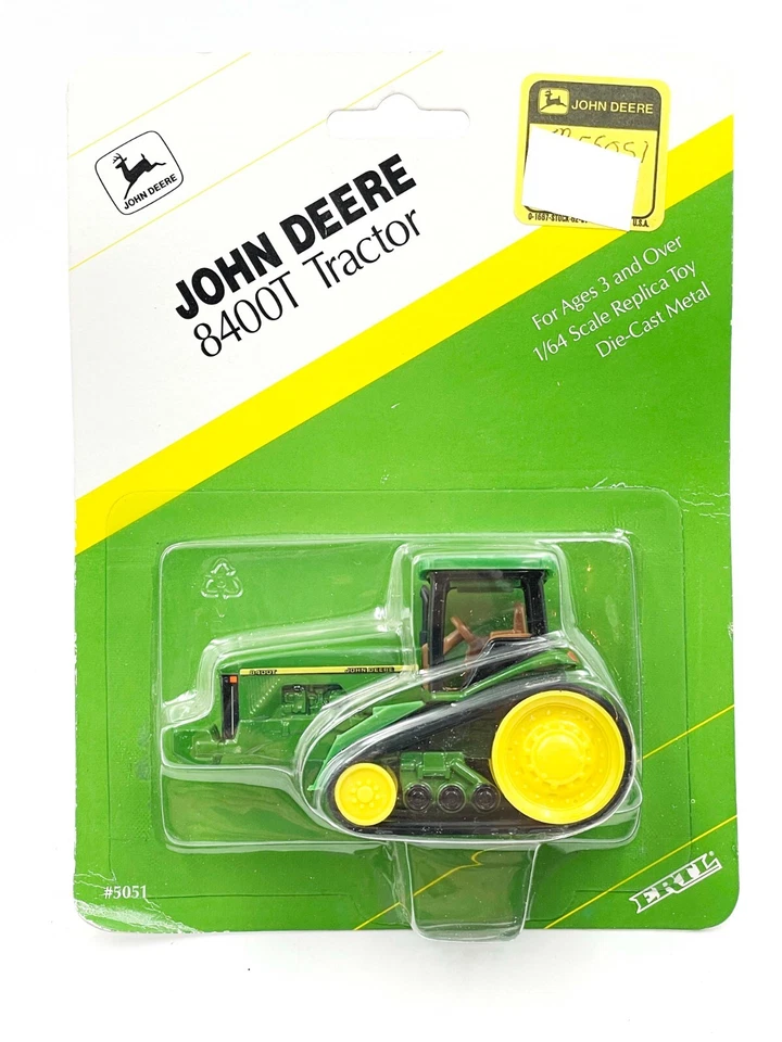 Ertl John Deere 8400t Tractor Diecast 1 64