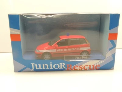 FIAT PUNTO 5P PRIMA SERIE 1994  ALFA 156 VIGILI DEL FUOCO CARARAMA 1:43 - Immagine 1 di 4