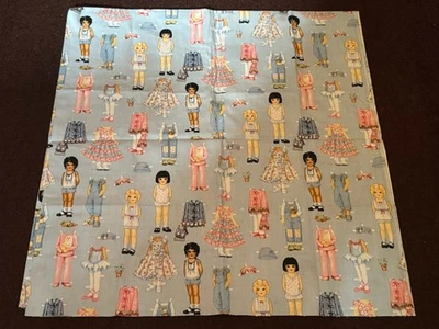 Fabric traditions” Paper Dolls” by Patty Reed fabric( 1 Yard + 10 ‘ /44’ Wide) - Image 1 of 4