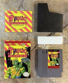 Toxic Crusaders - Nintendo Entertainment System NES - CIB **BEAUTIFUL!!**