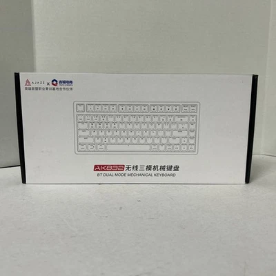 AJAZZ AK820 Mechanical Keyboard TFT Multifunctional Knob, Wired, 2.4GHz E3G - Image 1 of 4
