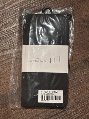 🖤 J. Jill Microfiber Tights Size Small - Dark Charcoal - NEW & Cozy! 🧦 - Image 1 of 3
