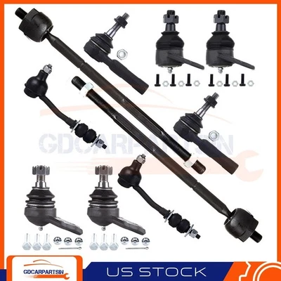 Nuevo kit de 10 suspensión delantera para Dodge Durango 2000-2003 kit de rótulas kit de barra estabilizadora Foto 1 de 4