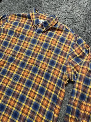 Duluth XL Relaxed Fit Multicolored Plaid Cotton Long Sleeve Button Up Flannel - Image 1 of 4