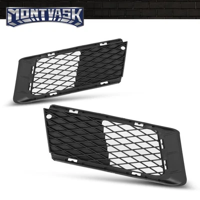 Fog Light Grille Cover Fit For 2007-2010 BMW 328xi 328i xDrive Left+Right Side Foto 1 de 4