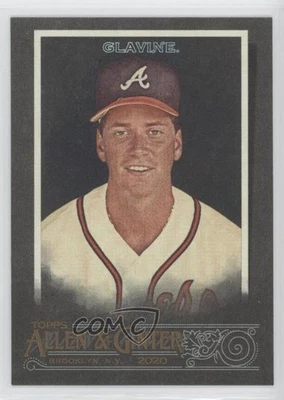 2020 Topps Allen & Ginter's X Tom Glavine #1 HOF - Image 1 of 2
