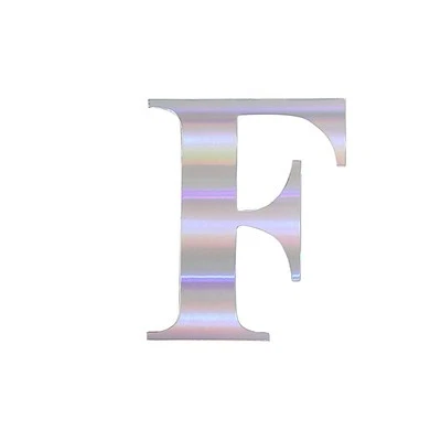 4 piezas 5 en letra F pegatinas telón de fondo decoraciones fiesta boda recepción eventos Foto 1 de 4