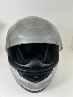 Scorpion EXO R 420 helmet Gray/Black Size L Full Face - Image 1 of 4