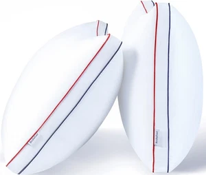 Bed Pillows for Sleeping, Queen Size Pillows Hotel Quality Set of 2, Firm and... - Picture 1 of 8
