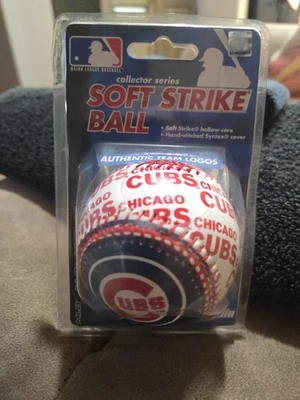 Major League Baseball Chicago Cubs Soft Strike Ball - Image 1 of 2