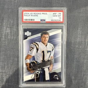2004 UPPER DECK ROOKIE PREMIERE PHILIP RIVERS #3 PSA 10 RC 🔥 - Picture 1 of 2