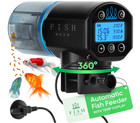 Alimentador automático para acuario programable con termómetro digital