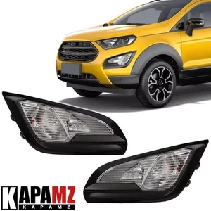 Luz antiniebla para parachoques delantero Ford EcoSport 2018-2022 con par de bisel de cubierta negra de lámpara - Imagen 1 de 18