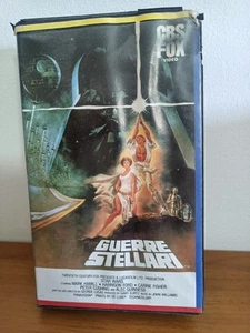 Guerre Stellari VHS - Copyright 1986 Edizione Nolo Star Wars No Blu Ray - Foto 1 di 7