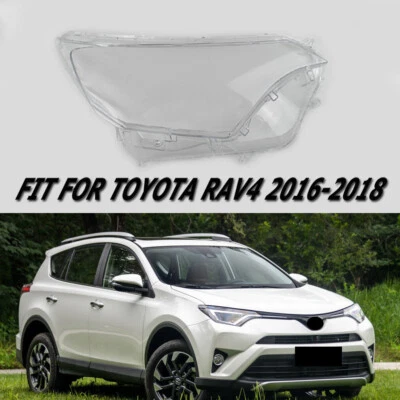 Transparent Lampshade Headlight Lens For Toyota RAV4 16 2017 2018 Right Side US - Image 1 of 4