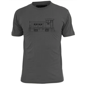 Camiseta para hombre Befu DB201 locomotora diésel tren plano - Imagen 1 de 2