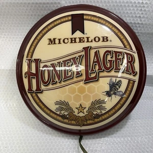 Vintage Kunststoff Michelob Honig Lager Bar Erinnerungsstücke 15" SAUBER EXC funktioniert 1998 - Bild 1 von 24