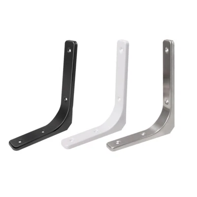 8 In Metal Joint Angle Bracket Mounting Hardware Useful Reinforced Shelf Bracket - image 1 of 4