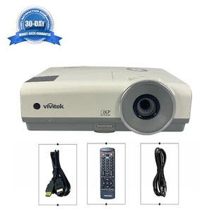 ViviTek D851 DLP Proiettore Portatile 3000 Lumen 3D-Ready HD 1080i HDMI W/ Set - Foto 1 di 7
