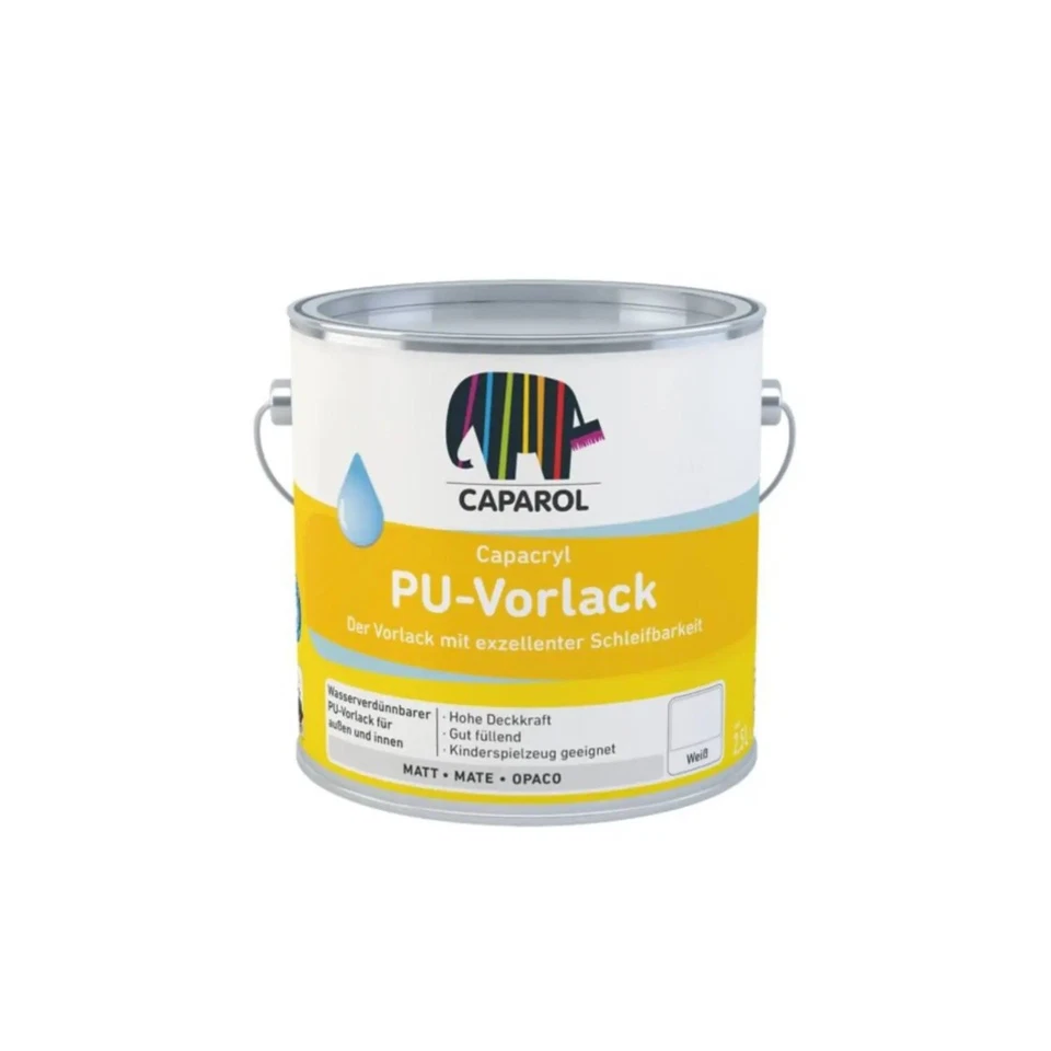 Caparol Capacryl PU-Vorlack, weiß   - Bild 1 von 3