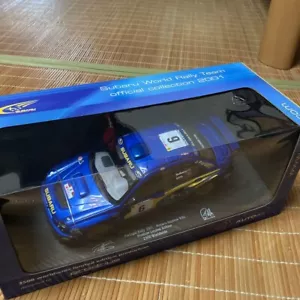 Autoart Set of 2 1/18 Subaru Impreza 2001 Driver blue W/Box #6 #5 F/S From Japan - Picture 1 of 10