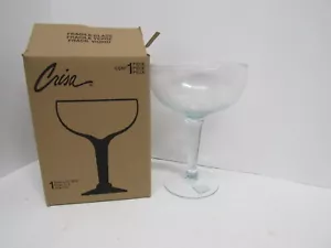 Crisa 56oz Goblet Glass Margarita Drinks Barware Very Large 10.5" Tall - Picture 1 of 5