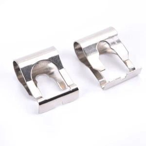 2x Universal Windscreen Wiper Linkage Rods Arms Link Mechanism Repair Clip `m Bf - Picture 1 of 9