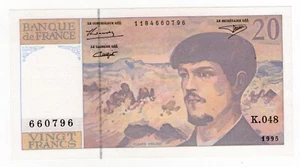 FRANCE P-151h 20 Francs 1995 AUNC - Picture 1 of 1