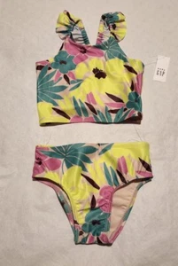 NWT Baby Gap Floral Tankini Two Piece Swimsuit Swim Bathing Suit Toddler Girl - Picture 1 of 1