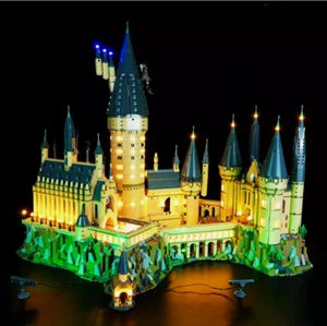 LED Light Kit for Hogwarts Castle - Compatible with LEGO® 71043 Set (Remote) - Picture 1 of 11