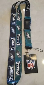 Schlüsselband Schlüsselanhänger mit abnehmbarer Schnalle - Philadelphia Eagles Neu mit Etikett - Bild 1 von 2