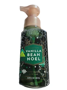 5 Bath & Body Works Vanilla Bean Noel Gentle Foaming Hand Soap Aloe Vit E 8.75oz - Picture 1 of 3