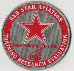 RED STAR AVIATION TRAINING RESEARCH EVALUATION Patch Only 1 on Ebay. - Bild 1 von 1