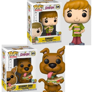 Scooby Doo - Shaggy With Sandwhich Pop! Vinyl Figure + BONUS PROTECTORS 2 SET - Picture 1 of 3