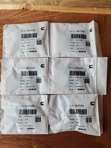 Set of 6 OEM CUMMINS 3977393 SEAL O-RING INJECTOR  - Picture 1 of 2
