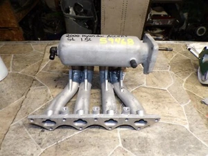 00-02 2000-2002 HYUNDAI ACCENT INTAKE MANIFOLD 1.5L SOHC 1495CC GAS 4 CYLINDER  - Picture 1 of 10