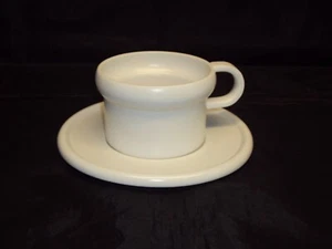 Retro Italienische Designer Tasse & Untertasse Laveno Ravelli Sergio Asti Arnolfo Di Cambio - Bild 1 von 7