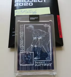 Topps Project 2020 #69 - 1984 Don Mattingly by Gregory Siff - Print Run: 7900 - Bild 1 von 3