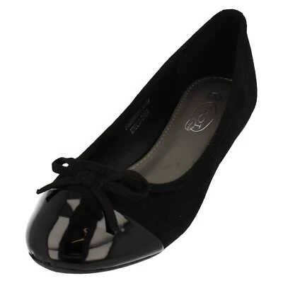 Scarpe ballerina piatte da donna spot on: F8R0589 - Immagine 1 di 4