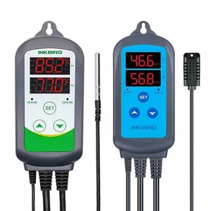 Inkbird Temperaturregler ITC-308 Feuchteregler Luftfeuchte IHC-200 Thermostat EU - Bild 1 von 12