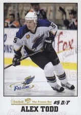 2001-02 Fresno Falcons #19 Alex Todd
