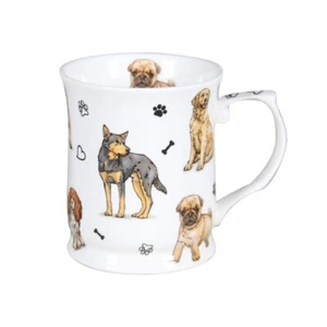 Dogs Collection Coffee Mug Fine Bone China 415cc - Picture 1 of 1
