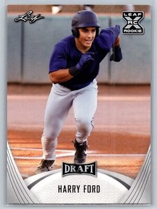 2021 Leaf Draft Harry Ford Rookie Seattle Mariners RC #30