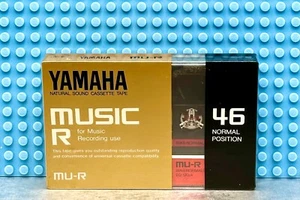 YAMAHA  MU-R  MUSIC R  46  1984   TYPE I  BLANK CASSETTE TAPE  (1)   (SEALED) - Picture 1 of 3